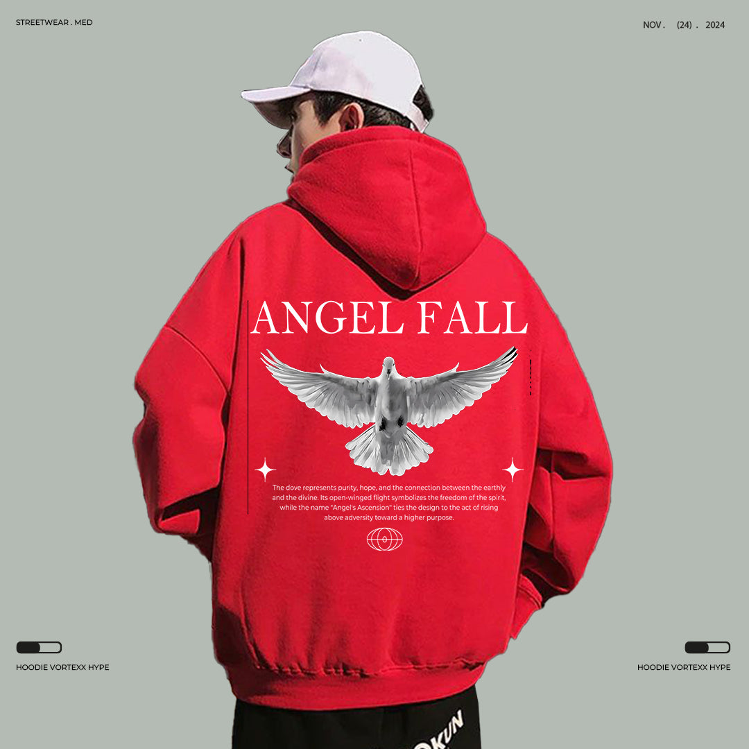 ANGEL FALL - HOODIE RED