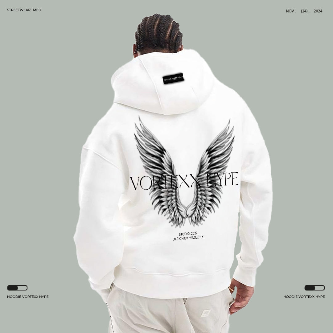 VORTEXX HYPE - HOODIE WHITE