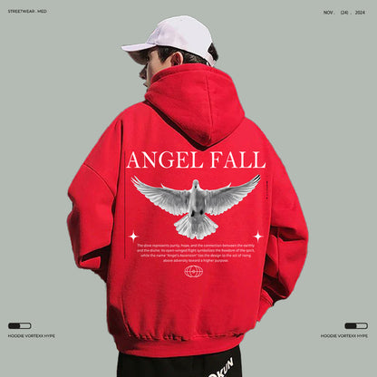 ANGEL FALL - HOODIE RED