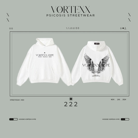 VORTEXX HYPE - HOODIE WHITE