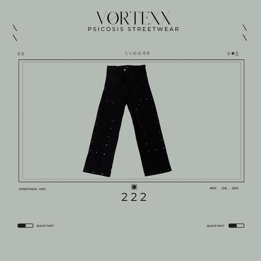 PANTALON DRILL - BLACK PREMIUM